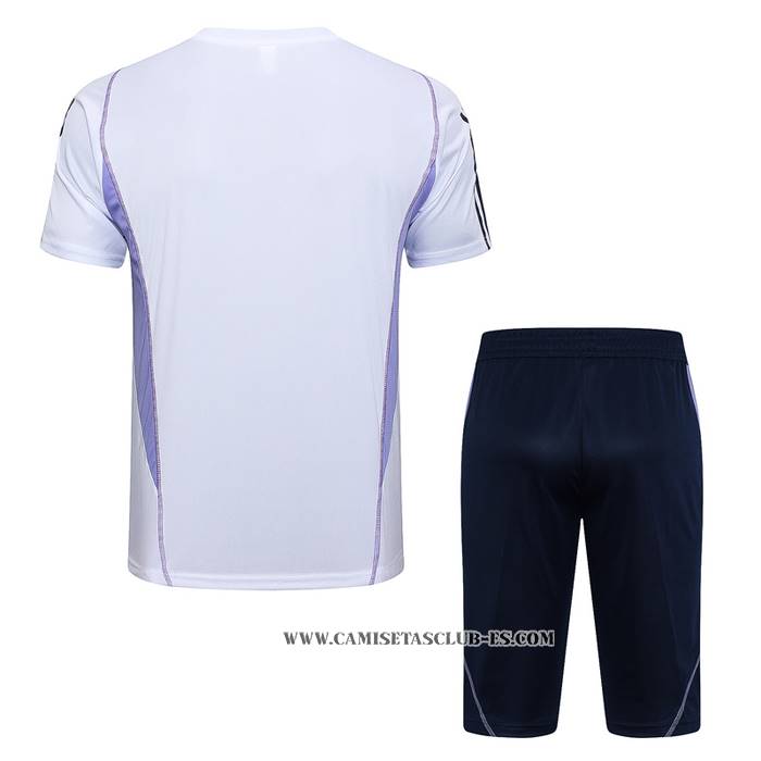 Chandal del Cruzeiro 23-24 Manga Corta Blanco - Pantalon Corto
